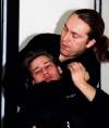 Soke Verkerke demonstrating with Shihan Myyra